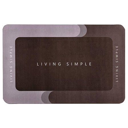 Вологопоглинаючий килимок "Living Simple" 38*58CM*3MM (D) SW-00001572, фото 2