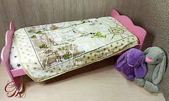 Плед ТМ ELWAY Зайчик на гойдалці