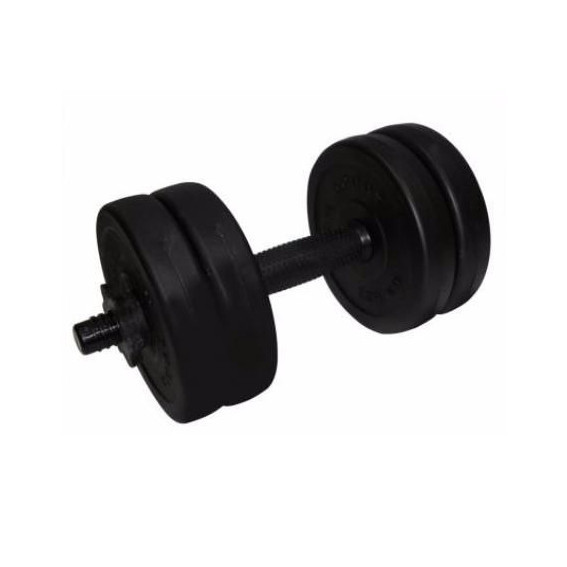 Гантель складальна композитна в пластиковій оболонці Newt Rock pro 5,5 кг NE-PL-G-005, Toyman, фото 1