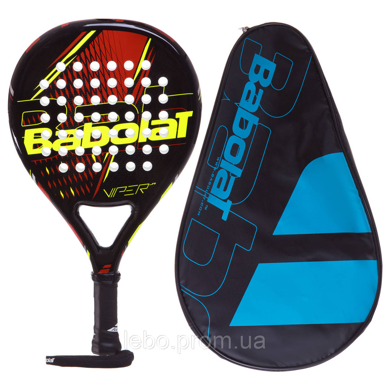 Ракетка для падел тенниса BABOLAT VIPER JR BB150083-296 черный lb - фото 1 - id-p2145490752