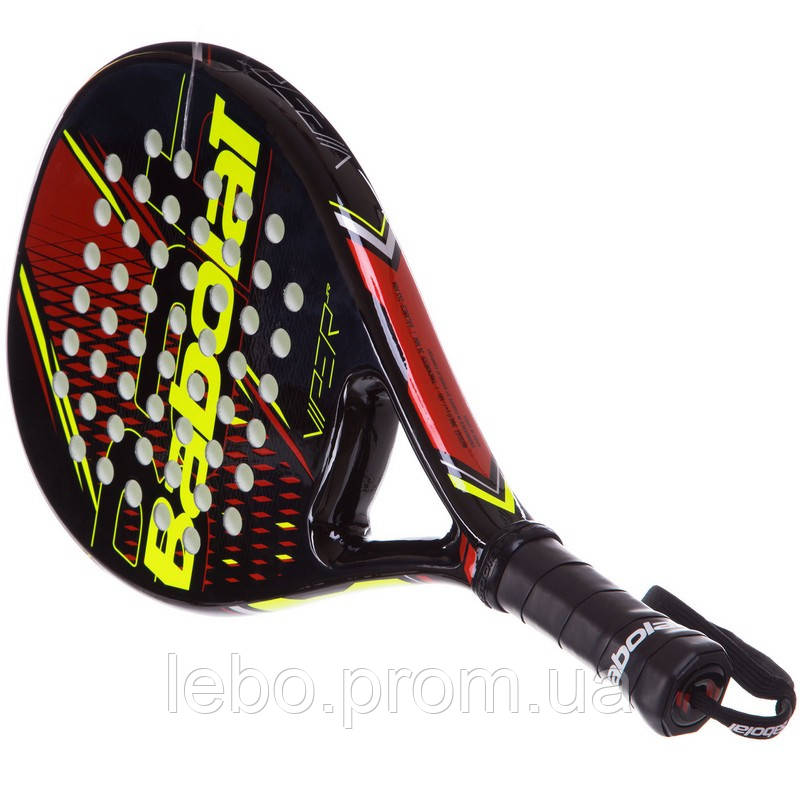 Ракетка для падел тенниса BABOLAT VIPER JR BB150083-296 черный lb - фото 8 - id-p2145490752