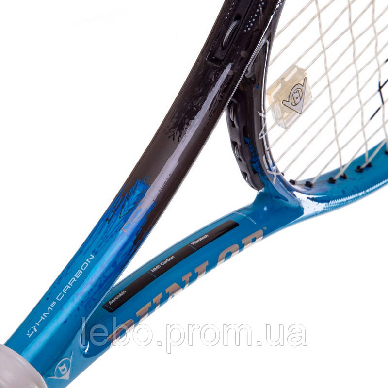 Ракетка для большого тенниса DUNLOP DL67690001 APEX LITE 250 TENNIS RACKET, L4 черный-синий lb - фото 5 - id-p2145490760