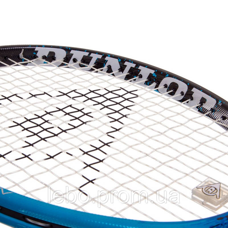 Ракетка для большого тенниса DUNLOP DL67690001 APEX LITE 250 TENNIS RACKET, L4 черный-синий lb - фото 7 - id-p2145490760