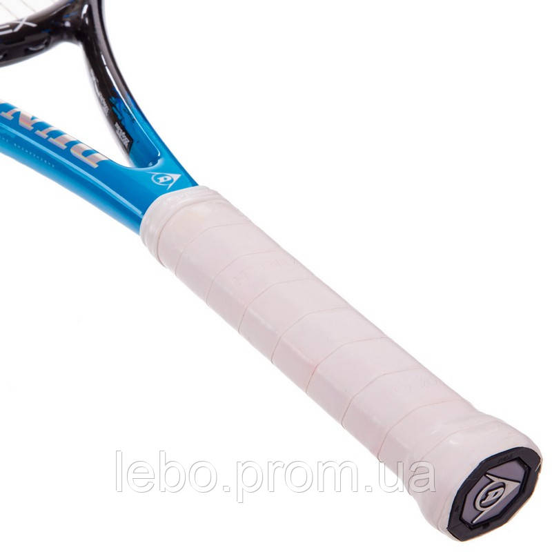 Ракетка для большого тенниса DUNLOP DL67690001 APEX LITE 250 TENNIS RACKET, L4 черный-синий lb - фото 9 - id-p2145490760