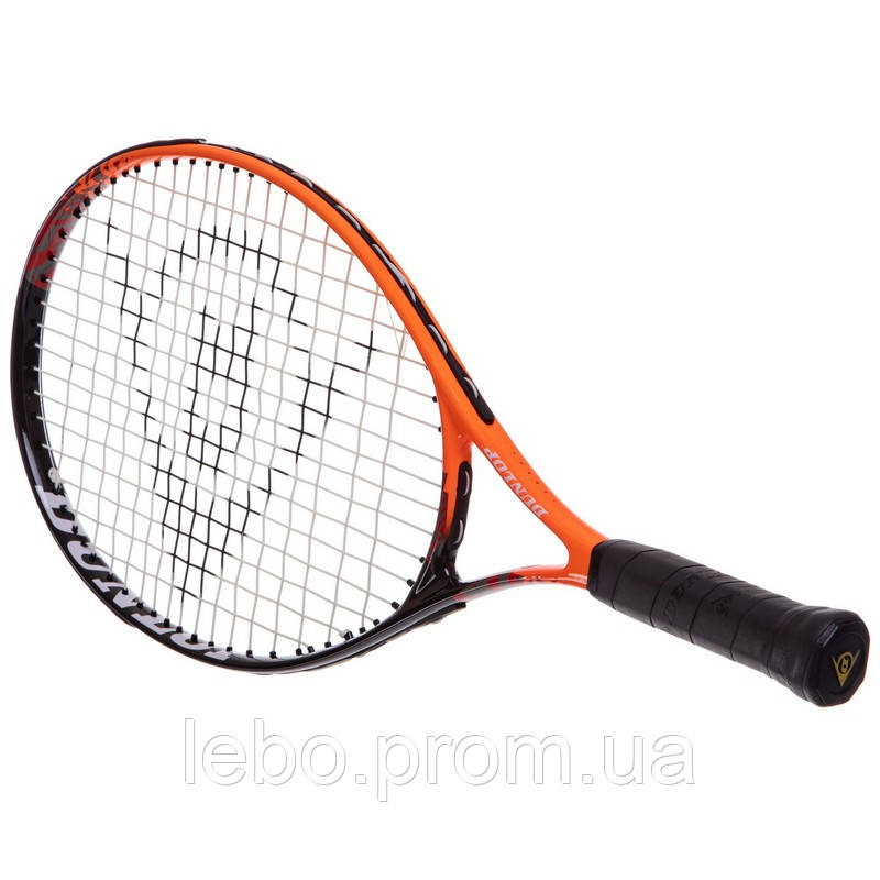 Ракетка для большого тенниса DUNLOP DL676933Z FORCE COMP 21 TENNIS RACKET черный-оранжевый lb - фото 9 - id-p2145490761