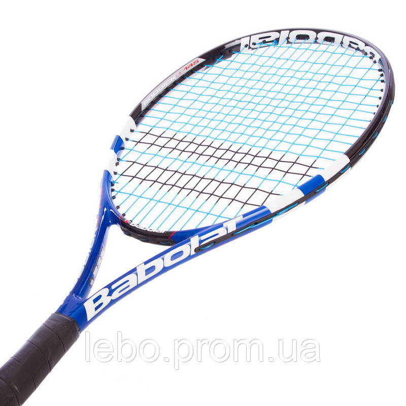 Ракетка для большого тенниса юниорская BABOLAT 140058-100 RODDICK JUNIOR 145 голубой lb - фото 4 - id-p2145490765