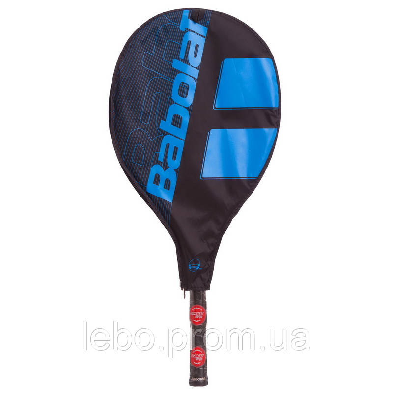 Ракетка для большого тенниса юниорская BABOLAT 140058-100 RODDICK JUNIOR 145 голубой lb - фото 6 - id-p2145490765