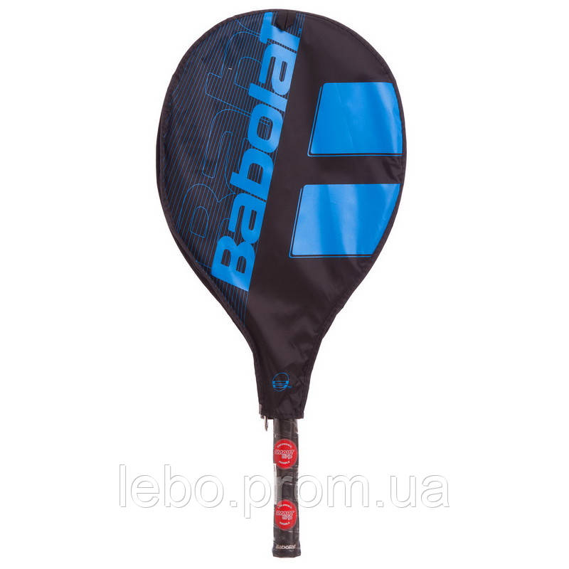 Ракетка для большого тенниса юниорская BABOLAT 140059-100 RODDICK JUNIOR 140 голубой lb - фото 6 - id-p2145490766