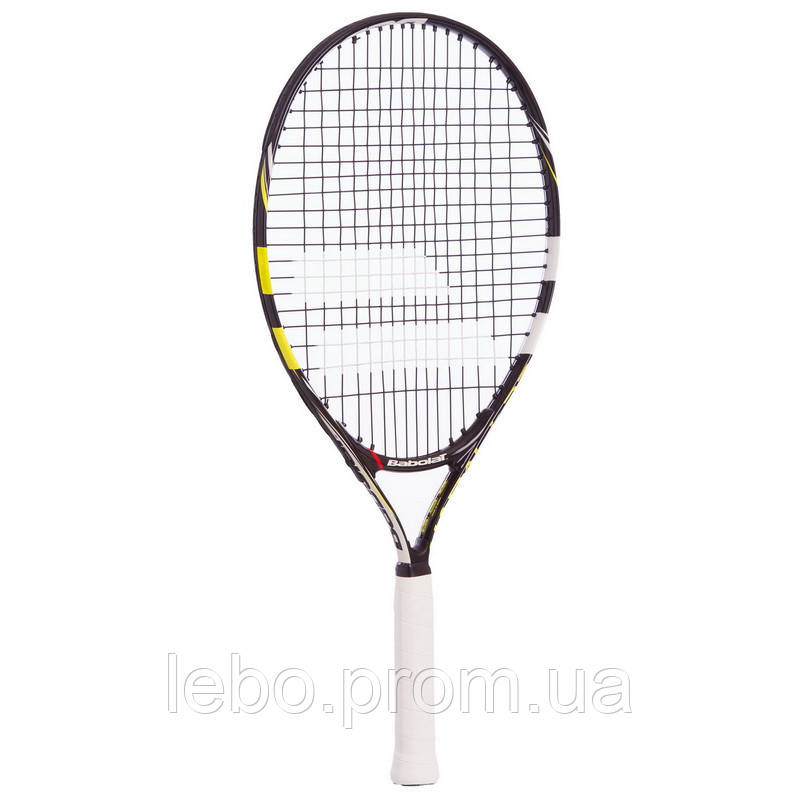 Ракетка для большого тенниса юниорская BABOLAT 140132-142 NADAL JUNIOR 23 черный-желтый lb - фото 3 - id-p2145490768