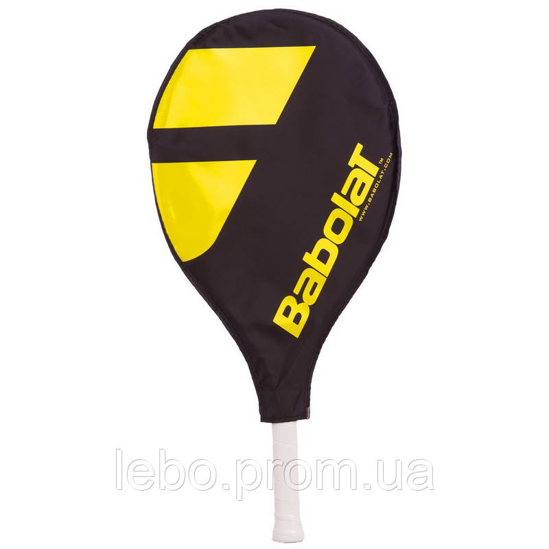 Ракетка для большого тенниса юниорская BABOLAT 140132-142 NADAL JUNIOR 23 черный-желтый lb - фото 6 - id-p2145490768