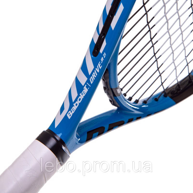 Ракетка для большого тенниса юниорская BABOLAT BB140217-136 DRIVE JUNIOR 21 голубой lb - фото 5 - id-p2145490770