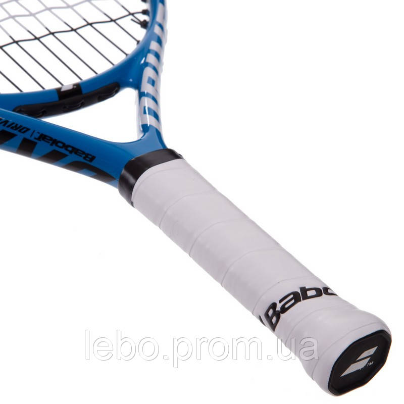 Ракетка для большого тенниса юниорская BABOLAT BB140217-136 DRIVE JUNIOR 21 голубой lb - фото 7 - id-p2145490770