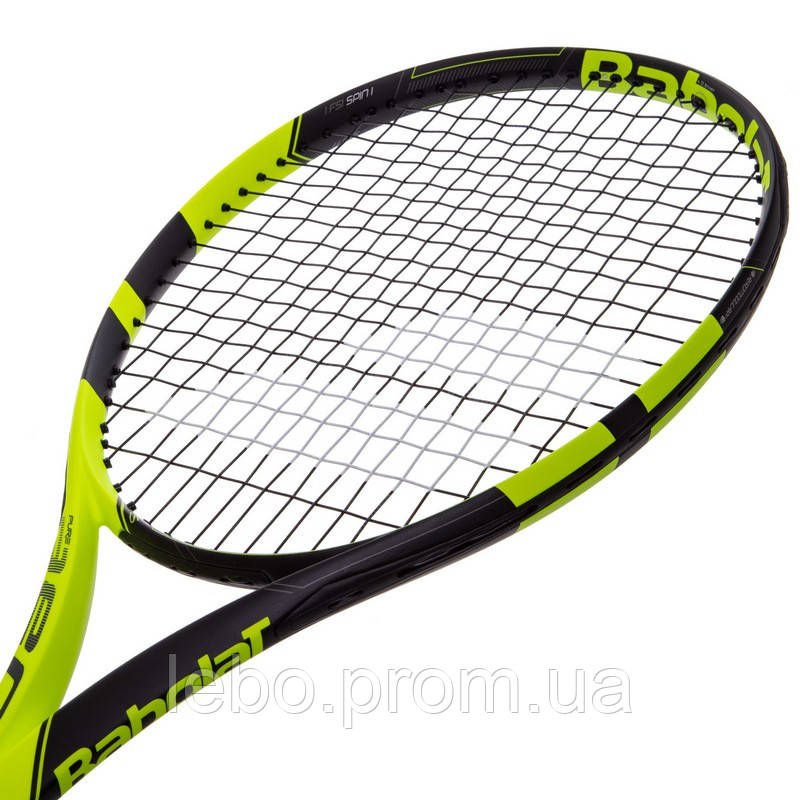 Ракетка для большого тенниса юниорская BABOLAT BB140226-142 PURE AERO JUNIOR 25 желтый lb - фото 4 - id-p2145490771