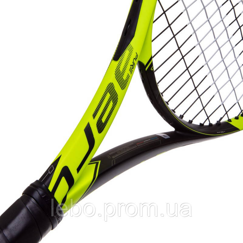 Ракетка для большого тенниса юниорская BABOLAT BB140226-142 PURE AERO JUNIOR 25 желтый lb - фото 5 - id-p2145490771