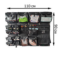 Органайзер медицинский для медэквака, кейсэвака, стаб пункта с прозрачными карманами Варіант 1+2+3 Стохід