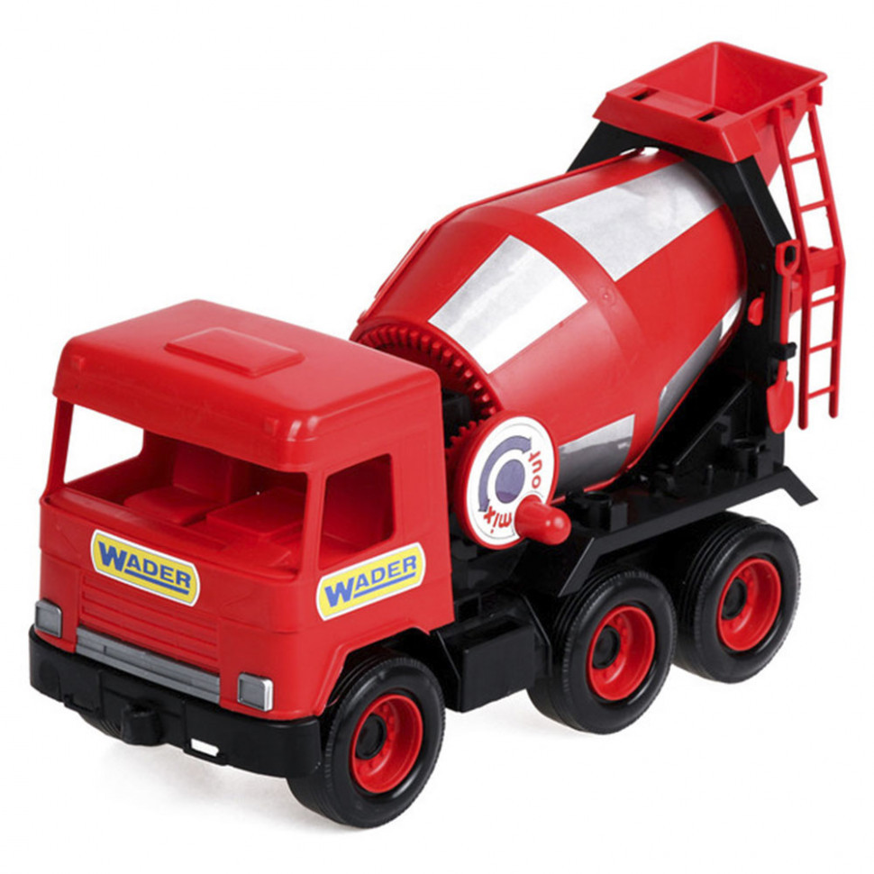 Дитяча машинка Бетонозмішувач "Middle truck" Tigres 39489 червоний, пластик, Toyman