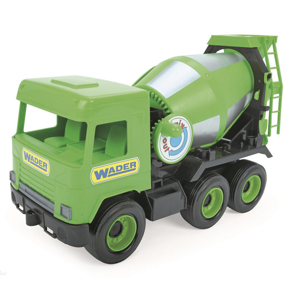 Дитяча машинка Бетонозмішувач "Middle truck" Tigres 39485 зелений, пластик, Toyman