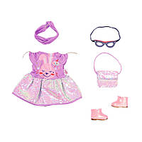 Набор одежды для куклы BABY BORN серии "День Рождения" - ДЕЛЮКС (на 43 cm) 830796, Toyman