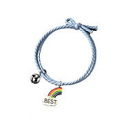 Браслет для кращих для друзів веселка Best Friends з довжиною браслета від 14 до 30 см 28044, фото 3