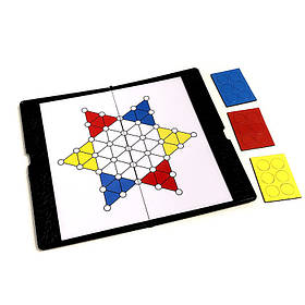 Настільна гра "Китайські шашки міні" UB 1684UB магнітне ігрове поле, Toyman