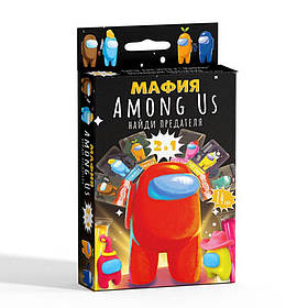 Настільна гра "Мафія Among us" Danko Toys 714-S15, 14 карток та пластилін, Toyman