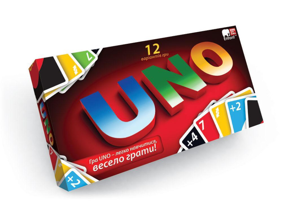 Карткова гра "UNO" Danko Toys SPG10U у колоді 108 карток, Toyman