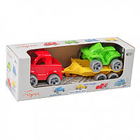 Игровой набор авто "Kid cars Sport" 3 эл. (Пикап + квадроцикл) 39543, Toyman