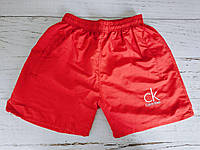 Яркие купальные красные шорты Для Мужчин от Calvin Klein Из Полиэстера