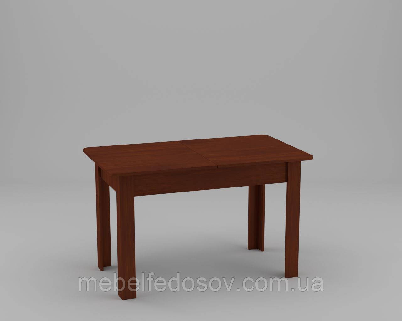 Кухонний стіл КС 5 розкладний (Компаніт) 700х1200х736(700х1640)мм, фото 1