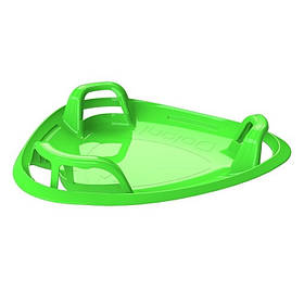 Санки-тарілка "Ледянка" DOLONI-TOYS 06551/3 Зелений, Toyman