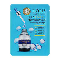 Тканинна маска для обличчя З ГІАЛУРОНОВОЮ КИСЛОТОЮ HYALURONIC ACID Real Essence Mask DORIS