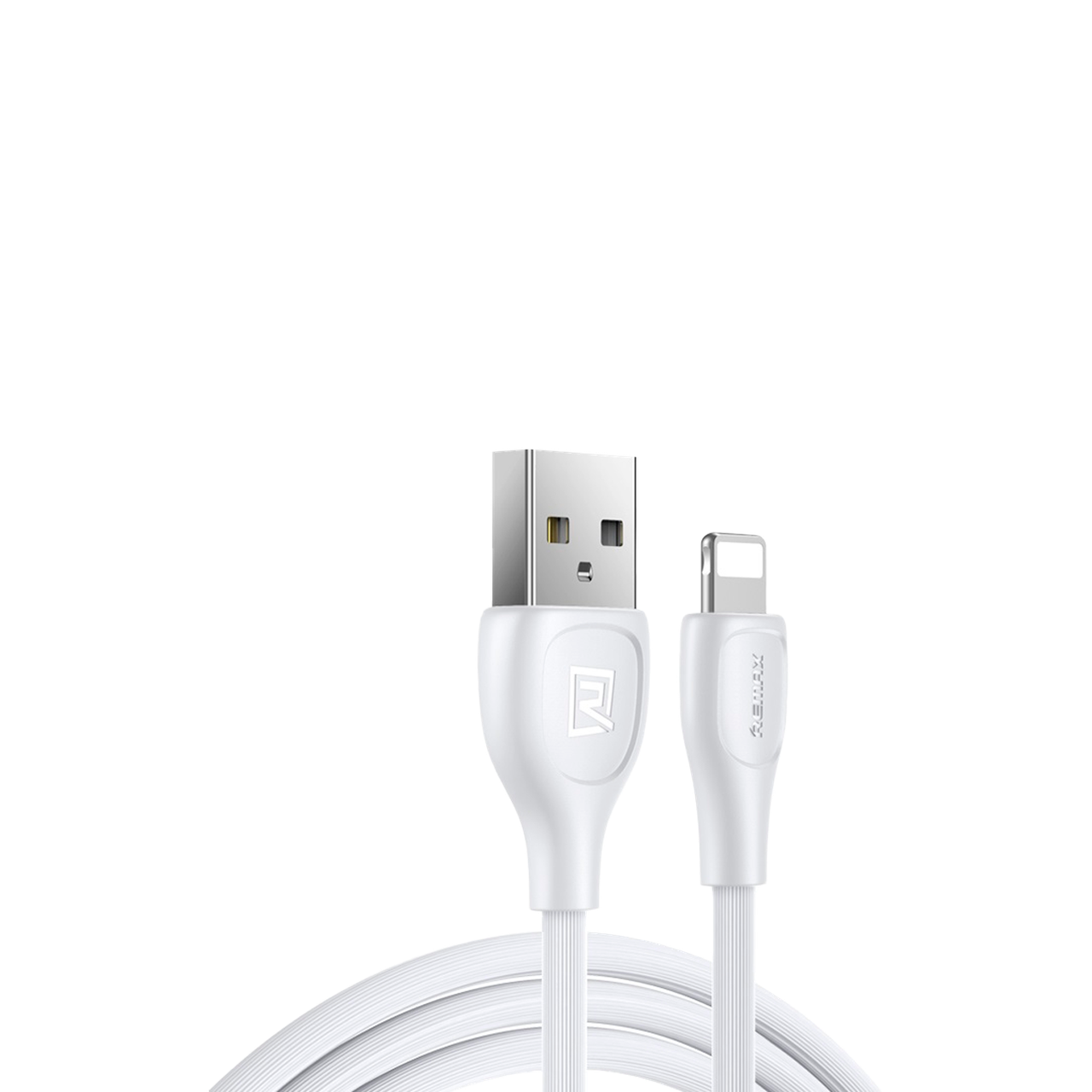 Кабель Remax Lesu Pro USB 2.0 to Lightning 2.1A 1M Белый (RC-160i-w) - фото 1 - id-p2145514800