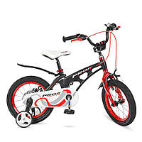 Велосипед детский PROF1 LMG14201 14 дюймов, красный, Toyman