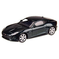 Машина металлическая JAGUAR F-TYPE COUPE "WELLY" 44049CW масштаб 1:43 Зеленый, Toyman