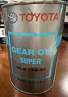 Масло трансмиссионное Toyota Gear Oil Super 75W-90 GL-5 1 л (0888502106)