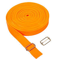 Жгут эластичный ленточный Zelart TA-3936-10 цвет оранжевый lb
