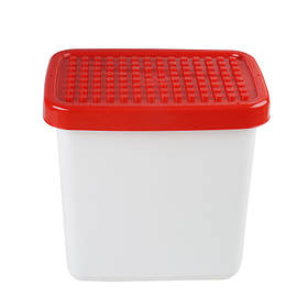 Бокс для зберігання іграшок "Маленький" Doloni 013891-02 Червоний, Toyman