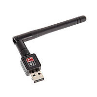 Сетевой адаптер RIAS WF-2 USB Wi-Fi 802.11n с антенной (3sm_549648240) IB, код: 5528850