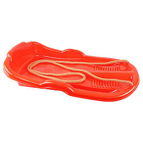Санки-льодянка ТехноК 6481, 62 см Помаранчевий, Toyman