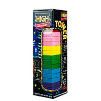 Развлекательная игра "High Tower" Дженга Strateg 30960 рус, Toyman