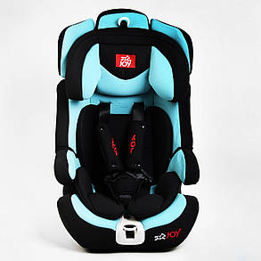 Дитяче автокрісло JOY ISOFIX 1 2 3 9-36 кг Black and turquoise (110867) IB, код: 7547616, фото 2