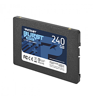 Ssd накопичувачі PATRIOT BURST ELITE 240GB 2.5" 7MM SATA III Твердотільні накопичувачі SSD, Patriot ssd