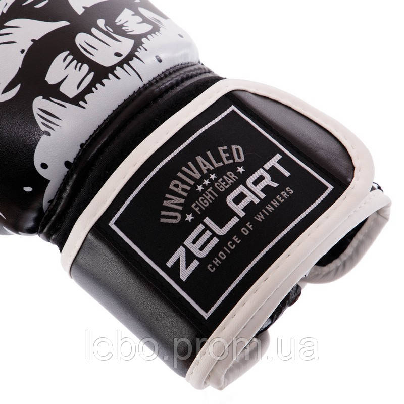 Перчатки боксерские Zelart SKULL BO-5493 8-12 унций цвета в ассортименте lb - фото 9 - id-p2145518373