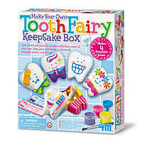 Набір для створення міні-скриньок Зубна фея 4M 00-04564, 4 форми заготівлі, Toyman