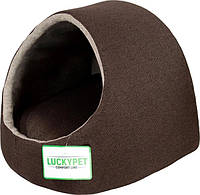 Домик для собак и кошек Lucky Pet Руди 2 41 x 42 x 37 см Коричневый (4820224212869) IB, код: 8243094