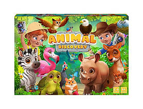 Настільна гра "Animal Discovery" Danko Toys G-AD-01-01U укр, Toyman