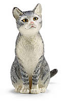 Игровая фигурка Schleich Кот сидящий 25х38х45 мм (6688026) ZZ, код: 8256215