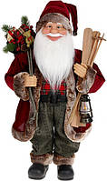 Новогодняя фигурка Santa Claus Red с подарками 60 см BonaDi DP96559 GL, код: 8259672