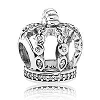 Серебряный шарм Pandora 792058CZ ZZ, код: 7359541