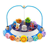 Деревянная развивающая игрушка Космос Viga Toys 44580 игра-баланс, Toyman